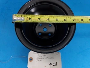 Chevy GM 1967-70 1 Groove Water Pump Pulley Camaro Chevelle Nova 32927797AF - Picture 1 of 3