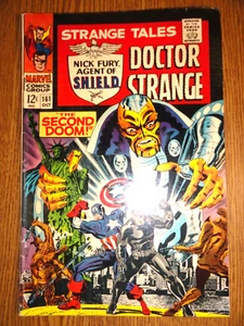 Strange Tales #161 Nick Fury & Dr. Strange Key 1st Nebulos Steranko Cover Marvel - Picture 1 of 2