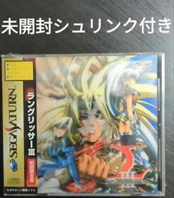 Sega Saturn Langrisser Iii First Limited Edition Item Japan