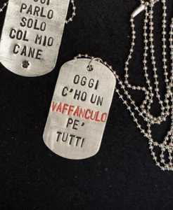 Collana in alluminio realizzata a mano - A Parole Tue Creazioni - Foto 1 di 2
