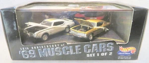 Hot Wheels 30° Anniversario del '69 Muscle Cars Serie 1 - Sigillato in fabbrica - Come Nuovo - Foto 1 di 4