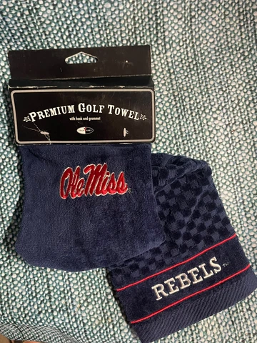 Ole Miss Premium Golf Towel Cover