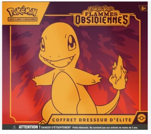 Pokemon ETB Coffret Dresseur d'Élite Ecarlate et Violet Flammes Obsidiennes 🇫🇷 - Picture 1 of 2