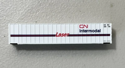 Walthers N Scale 48' Dry Ribside Container CN Intermodel #933-3452 - Image 1 of 4