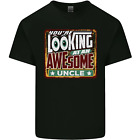 T-Shirt Youre Looking at an Awesome Onkel Herren Baumwolle T-Shirt Top