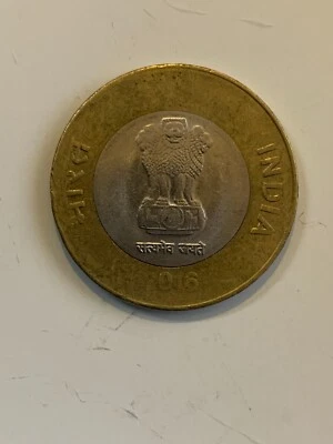 2016 India 10-rupee coin - Image 1 of 2