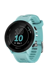 New Garmin Forerunner 55 Aqua Blue Smartwatch Boxed With 1 Year Warranty - UK - Picture 1 of 3