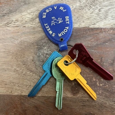 Aluminum Key Blanks Curtis Ind.  set of 4 - Image 1 of 4