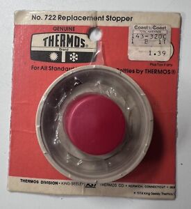 THERMOS REPLACEMENT STOPPER-- #722 --1974-- NEW in Orig Package