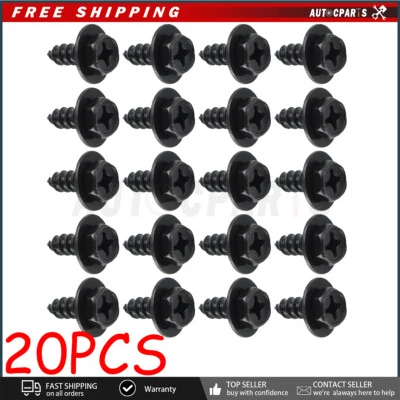 Tornillos de cabeza hexagonal de 9 mm 20 piezas para BMW 328i xDrive GT xDrive 328is 328xi 330Ci Foto 1 de 4