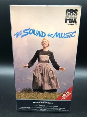 The Sound of Music VHS 1986 CBS Fox 2-Tape Set Factory Sealed Watermarks - Image 1 of 4
