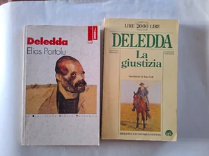 Grazia Deledda, Gerechtigkeit Elias Portolu Wirtschaftsbibliothek Newton 2 Romane - Bild 1 von 2