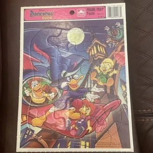 Vintage Disney Darkwing Duck Frame-Tray Puzzle - Picture 1 of 3