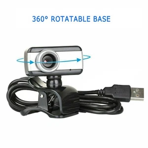 480P Resolution Webcam USB 2.0 Web Camera Built-in Microphone a - Afbeelding 1 van 6