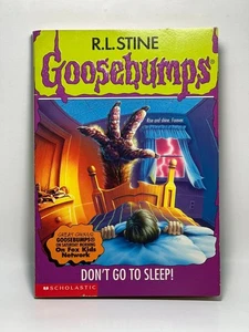 1st Print #54 Don't Go To Sleep Goosebumps Book RL Stine Vintage 1997 VERY GOOD - Picture 1 of 24