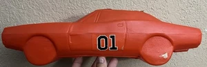 Vintage 1981 Dukes Of Hazzard General Lee Piggy Bank Renzi Blow Mold Warner Bros - Picture 1 of 8