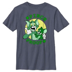 Boy's Tom and Jerry Pinch Proof T-Shirt - Picture 1 of 7