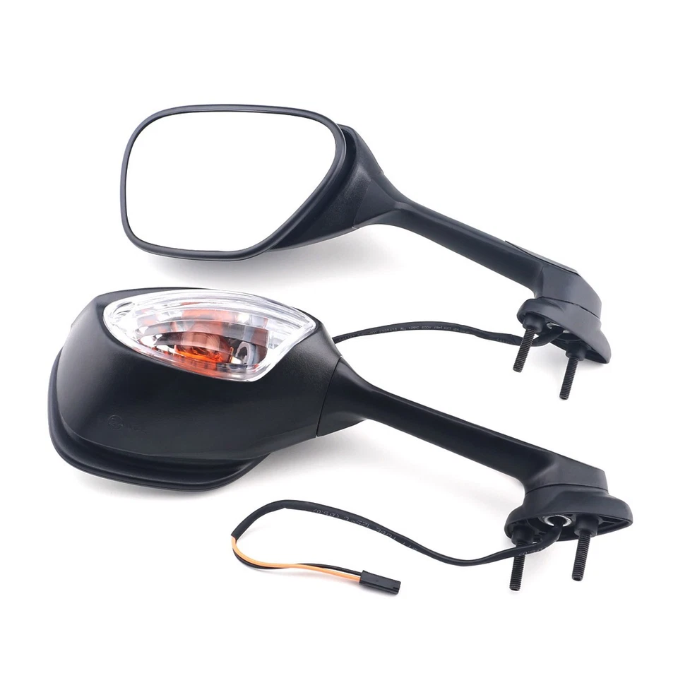 Foldable Rearview Mirrors & Turn Signals Light For Suzuki GSXR600/750 2006-2024 - Изображение 1 из 4