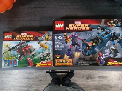 LEGO 6866 & 76022 Wolverine's Chopper Showdown & X-men Vs The Sentinel SEALED! - Image 1 of 4