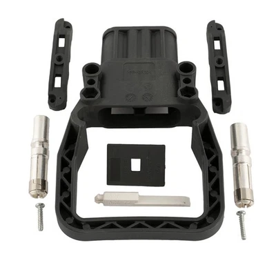 QUALITY BATTERIES Q-Batteries Dose Euro Din 160A Kupplung 50mm² (Griff, Kodierstift grau, Hauptkon