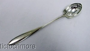 VINTAGE TOWLE STERLING SILVER PIERCED OLIVE SPOON SERVING SPOON 6.5" 29g - Picture 1 of 8