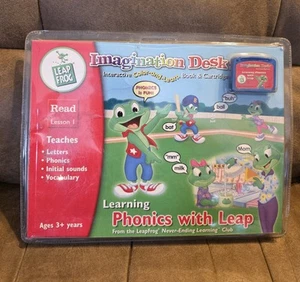 Leap Frog Imagination Escritorio Aprendizaje Fonética con Leap Lesson 1 Nuevo SELLADO - Imagen 1 de 3