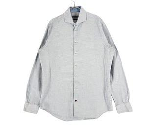 Tommy Hilfiger Casual da Uomo su Misura Slim Fit Camicia Formale Taglia L - 41 - Foto 1 di 10