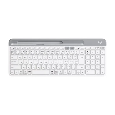 Logitech Bluetooth Wireless Keyboard K580OW Off white Unifying Numeric Keypad K5 - Image 1 of 4
