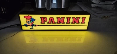 Panini led  light box  sign wall mount or free standing Usb c powered Collectibl - Изображение 1 из 4