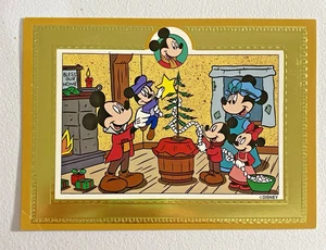 Disney Weihnachtskarten mit Umschlägen Papier Magic Group Mickey Christmas Carol - Bild 1 von 5