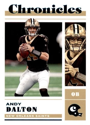 2022 Panini Chronicles - Andy Dalton #27 Teal - Image 1 of 2