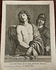 ECCE HOMO. Incisione all’acquaforte. Giuseppe Foraboschi sculp. 1780 ca. - Picture 1 of 1