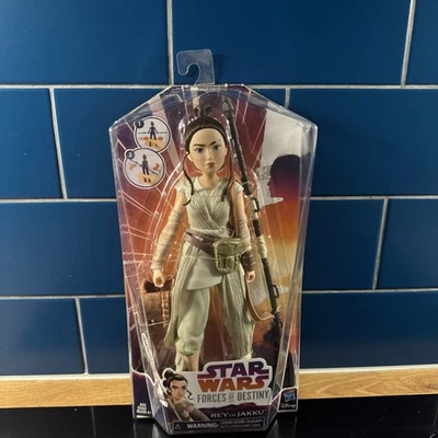 Star Wars Forces Of Destiny REY OF JAKKU Action Figure new - Image 1 of 4