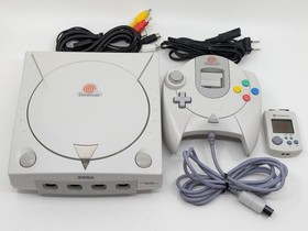 SEGA Dreamcast HKT-3000 Console Controller Visual Memory VMU NTSC-J Japan Tested