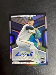 2023 Panini Elite Extra Connor O’halloran Auto Toronto Michigan - Picture 1 of 2