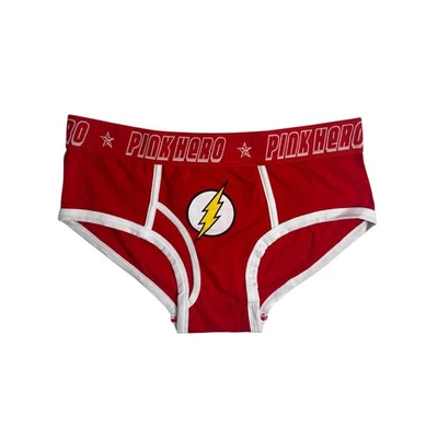 4-19 PINK HERO Ropa Interior Hombre Clásica Bikini Calzoncillo The Flash Grande Foto 1 de 4