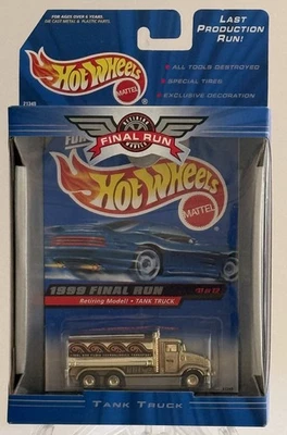 Camión cisterna Hot Wheels 1999 Final Run #11 de 12 Foto 1 de 3