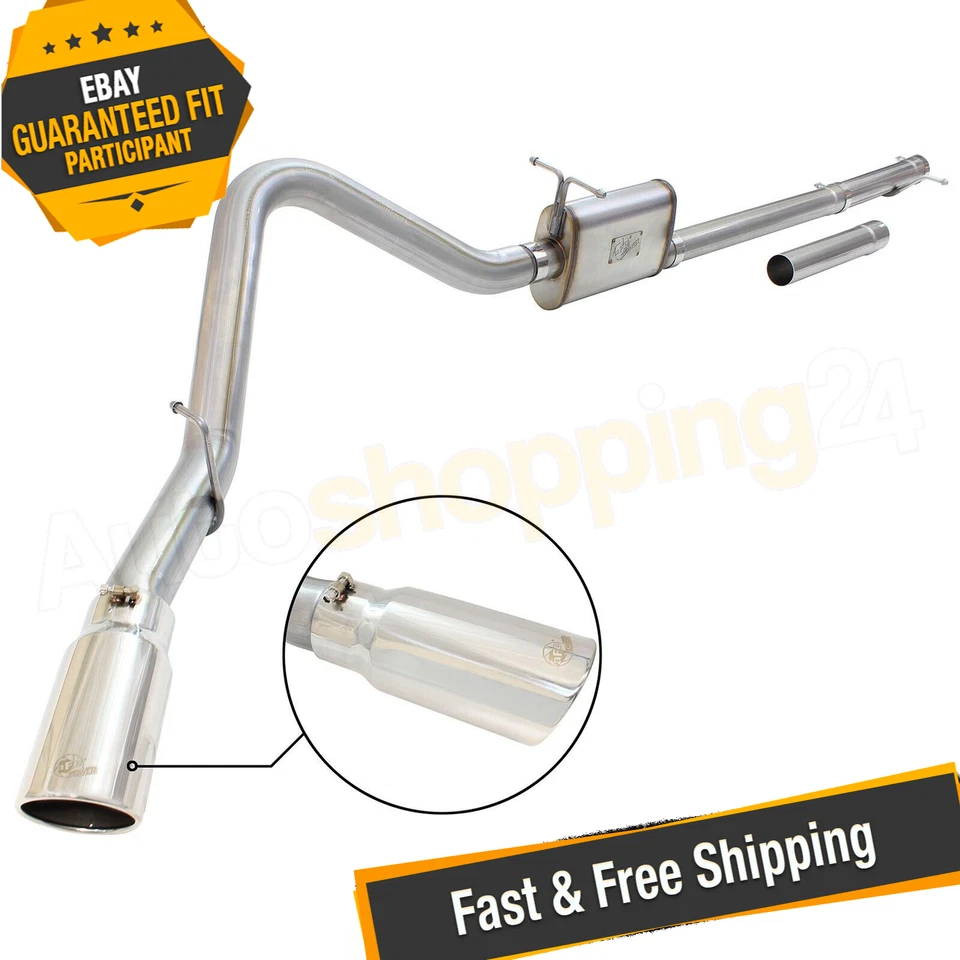 aFe 49-43076-P MACH Catback Exhaust for 99-04 Ford F250/F350 Super Duty 5.4/6.8L Foto 1 de 4