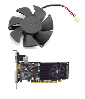 Cooling Fan For XFX R5 230 R7 250 GPU VGA Graphics Card XY5010H12S - Image 1 of 4