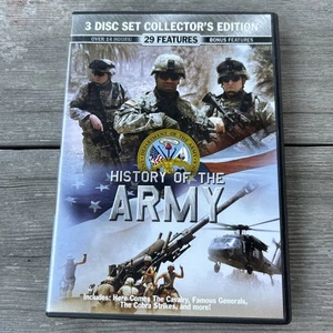 DVD, HISTORY OF THE ARMY, 3 DISK SET Military History Army - Bild 1 von 8