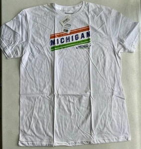 Nascar Michigan International Speedway Logo Men’s Large Tshirt NWT - Picture 1 of 4