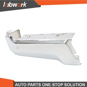 Labwork Chrome Rear LH Drivers Bumper Face Bar For Ford F250 F350 17-22 w/ Park - Picture 1 of 24