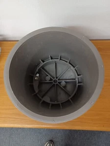 Runde elektrische Spleißbox 10 Zoll Robuste Edelstahlschraube inklusive grau - Bild 1 von 2