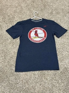 Mens (S) Blue St Louis Cardinals Nike Retro Logo Short Sleeve Tee EUC - Picture 1 of 1