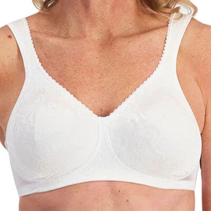 Playtex Ultimate Lift and Support Wirefree Bra P4745 / Y1055H White - Picture 1 of 3