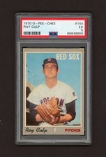 1970 O-PEE-CHEE  # 144  RAY CULP   PSA 5
