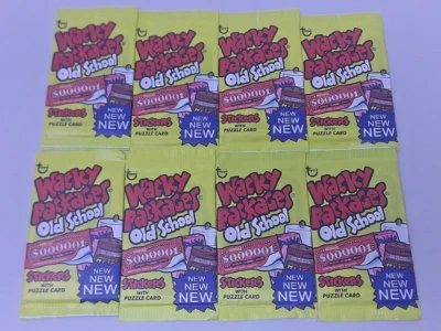 2011 Wacky Packages Old School 3 Lot Of 8 Packs - Brand New and Sealed - Image 1 of 2