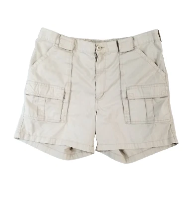 Weekender Carga Senderismo Pantalones Cortos Hombre 38x6 Beige Confort Cintura Exterior Retro Foto 1 de 4