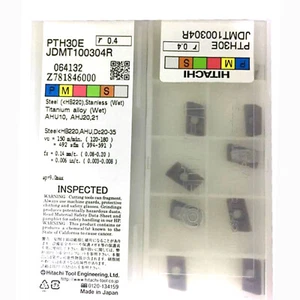 Lama CNC HITACHI JDMT100304R PTH30E nuova - Foto 1 di 4