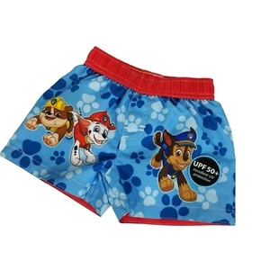 Traje de baño Paw Patrol para niños talla 18 meses UPF 50+ pantalones cortos de tabla Nickelodeon - Imagen 1 de 12